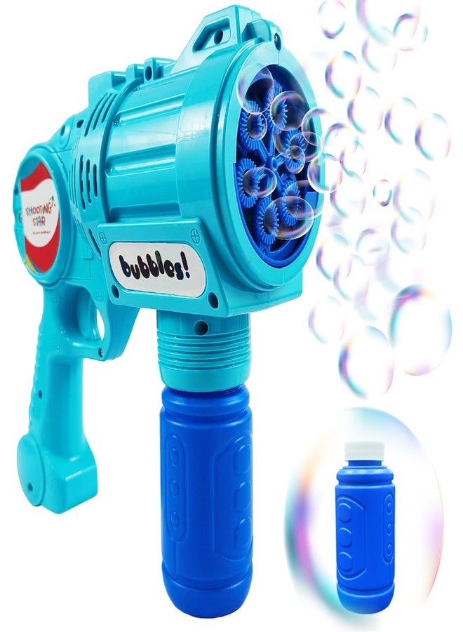 Rowan Bubble Blaster with Solution Bottle, Blue, 3Y+ | Safe & Gift-Friendly - Image 1